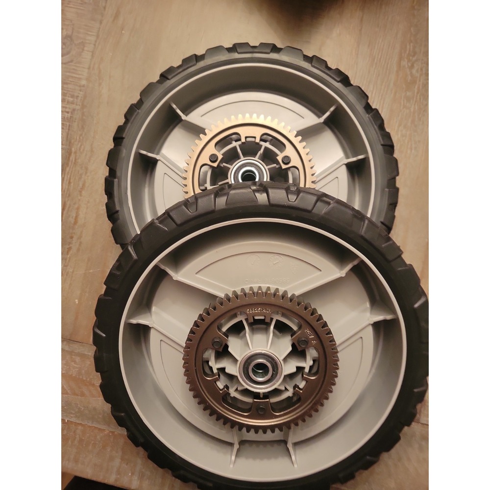 2pcs 501067001‎ 588251401 11" Lawn Mower Rear Drive Wheels Compatible 118 inch